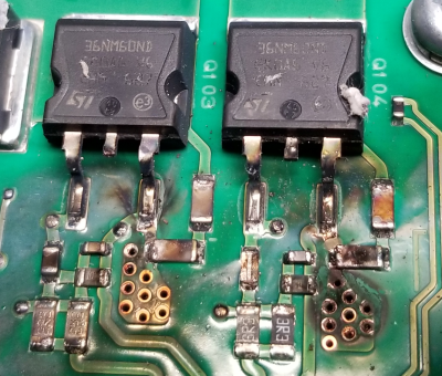 Burnt board