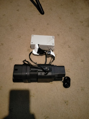 adapter with control box.
