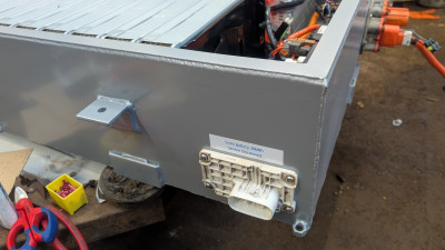 Front 30kWh service disconnect.