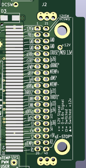 40 position connector front V0.0.4
