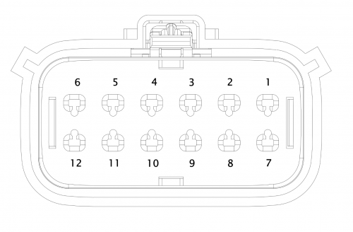 Molex 194180026, female connector to mate with X042 Logic Connector on Tesla GEN1 OBC.