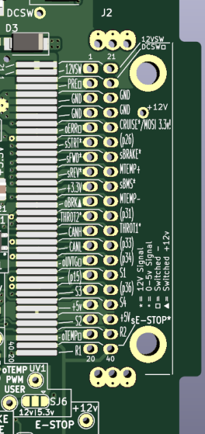 40 position connector front V0.0.4